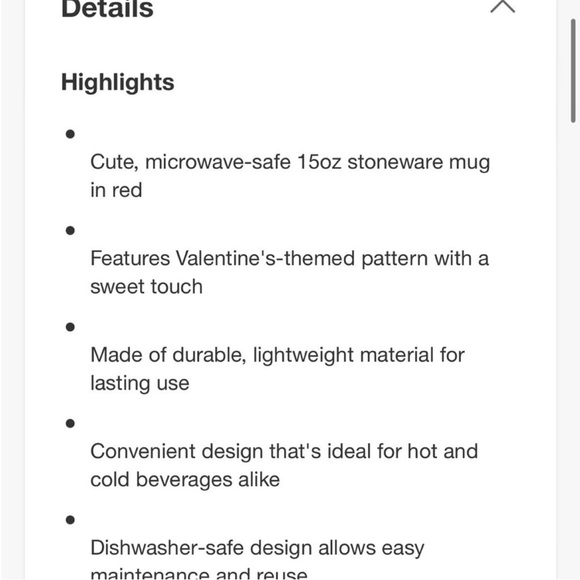 Target heart mug - Picture 3 of 3